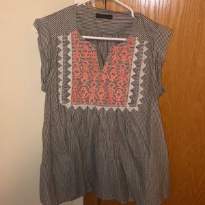 Large grey top worn once and in great condition!